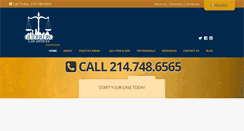 Desktop Screenshot of guerrerolaw.com